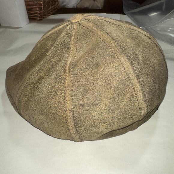Goorin Bros NewsBoy Suede Hat Size S - Picture 2 of 5